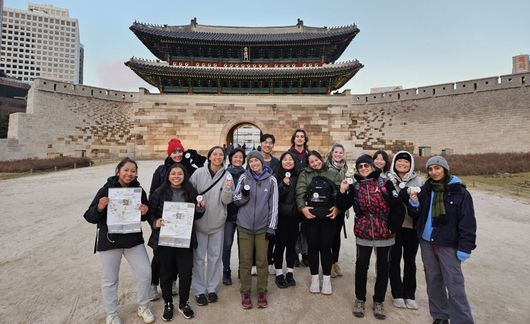 seoul student group city wall