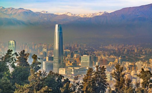 santiago-ch-mountain-background-sunset