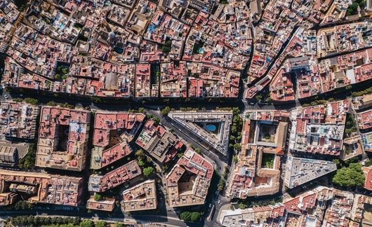 Aerial-view-Seville-city-spain