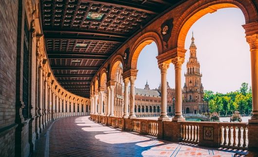 Beautiful-view-plaza-de-espana-seville-spain