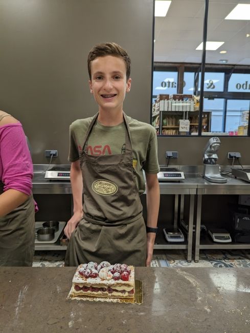 Framboisier cake - The Bake School
