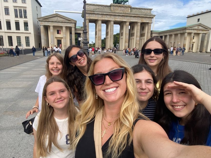 berlin tour selfie