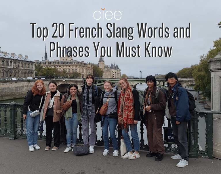 french slang words study abroad 