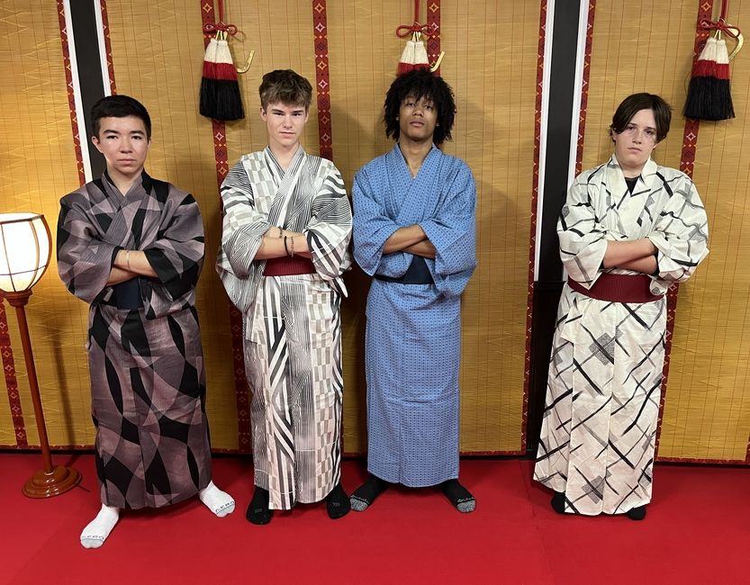 Guys in yukata