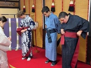 How to tie Obi for men