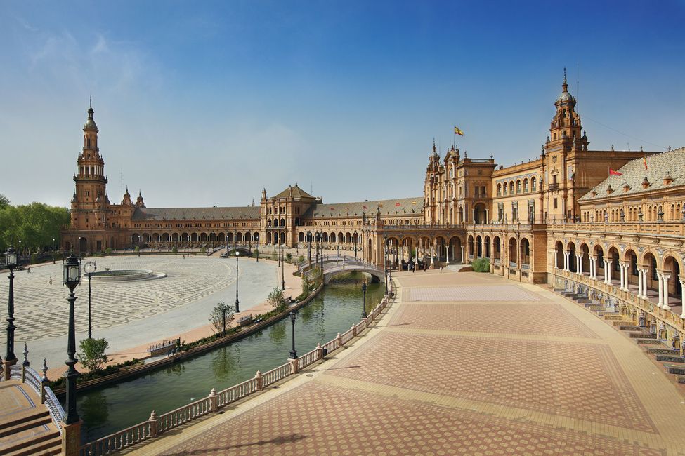 Plaza de Espana in Seville