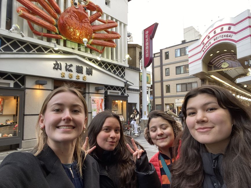 Student exploring Tokyo