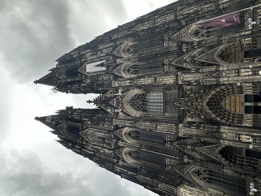 The Cologne Cathedral, which took 632 years to build.