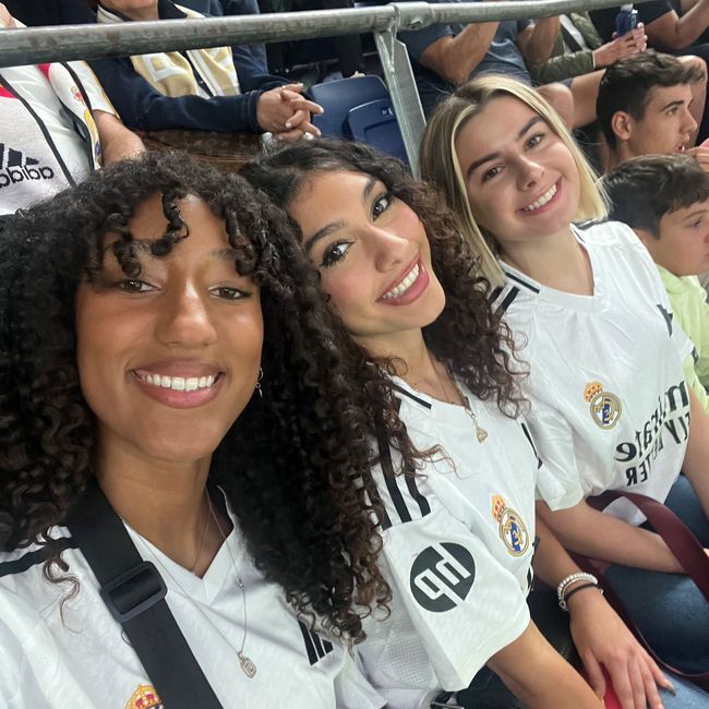 madrid soccer game students abroad