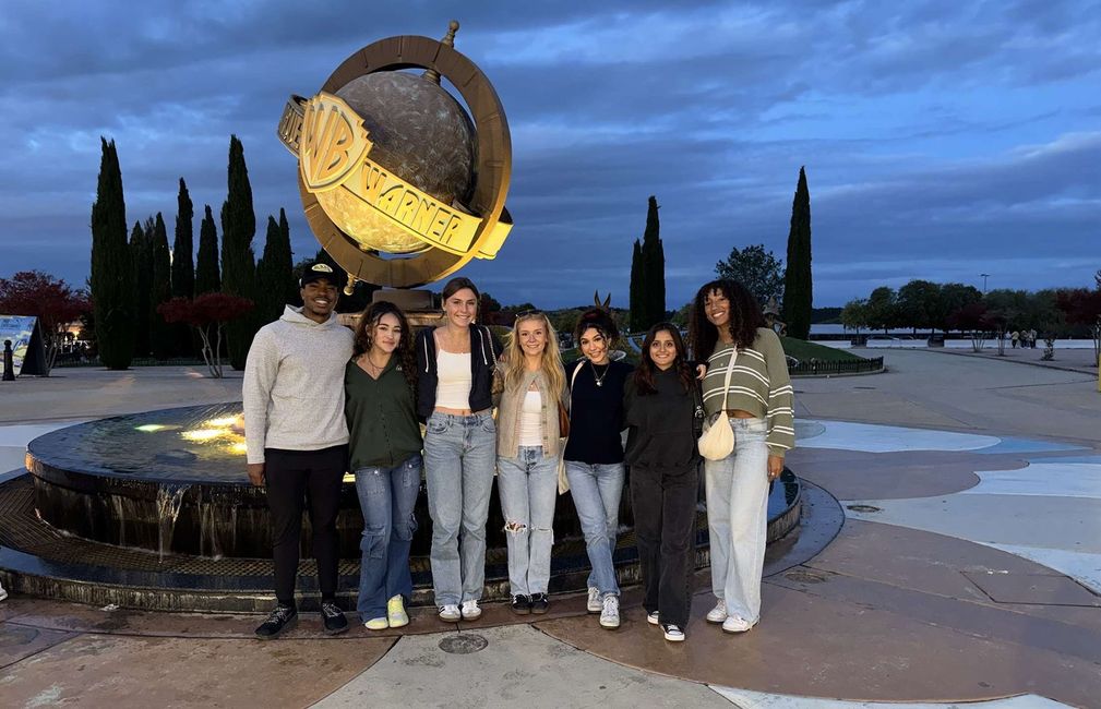 student group studying abroad madrid spain