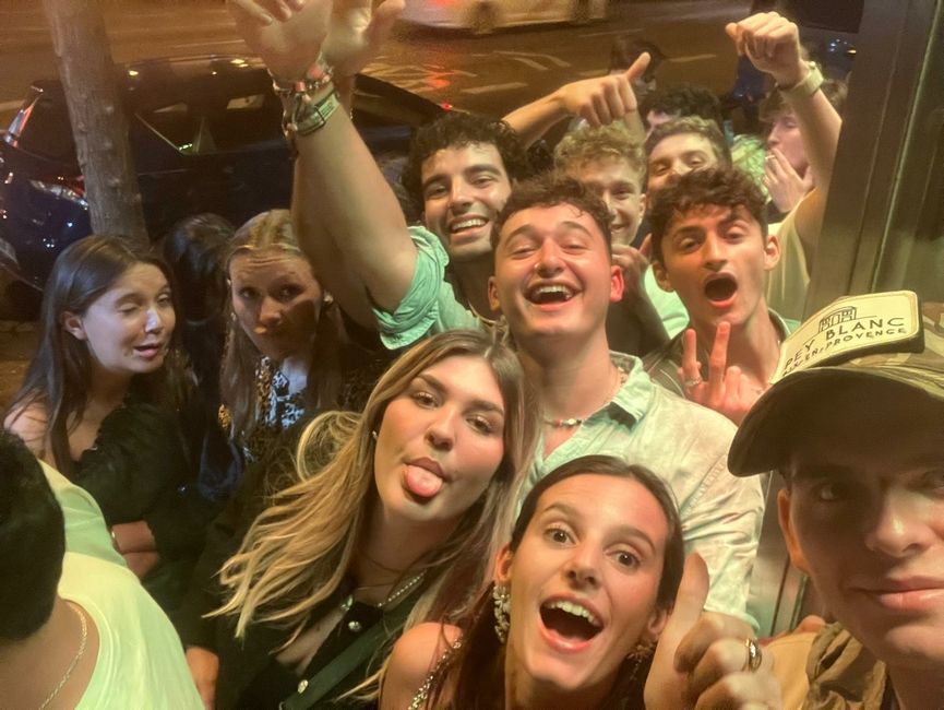 madrid students party abroad