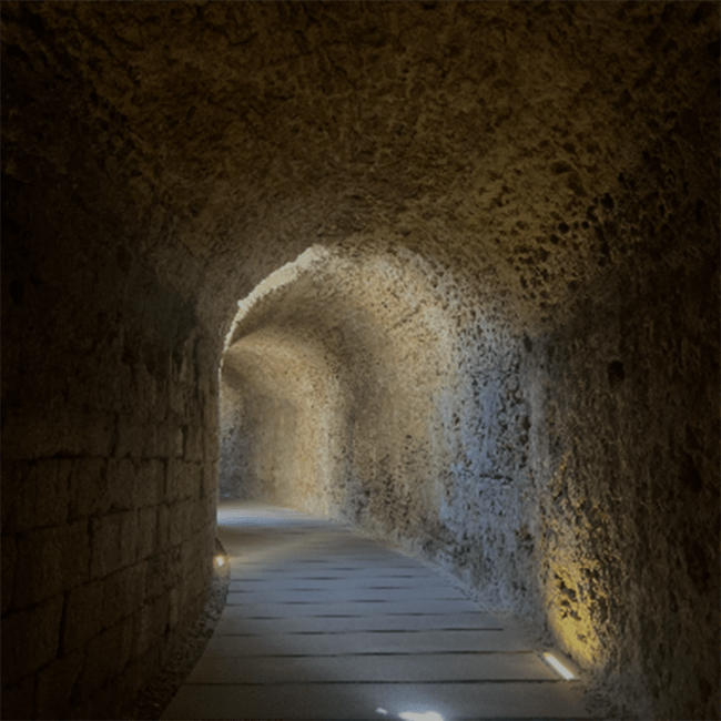 abroad underground tunnel