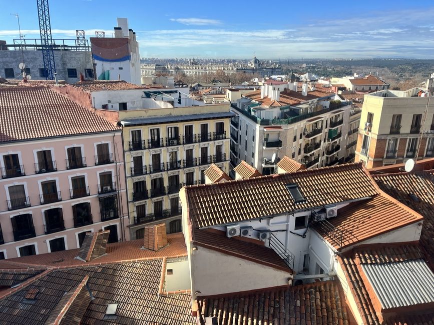 View from hotel Santo Domingo