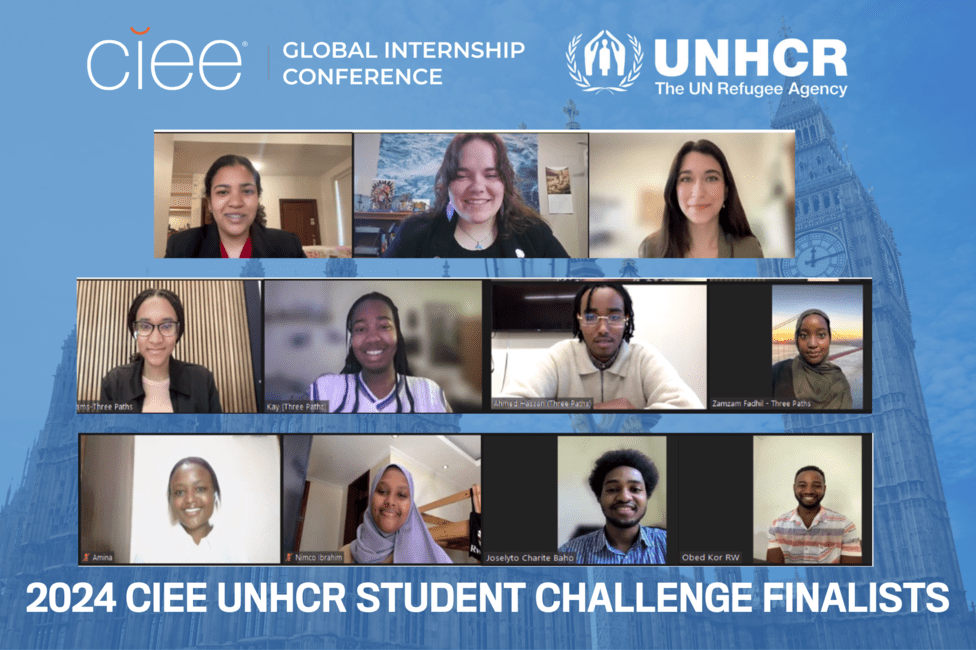 2024 CIEE UNHCR Student Challenge Finalists