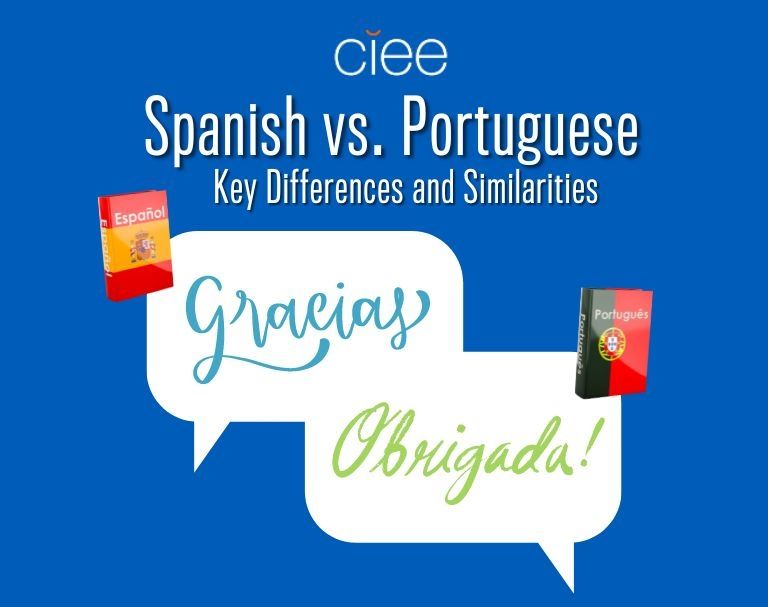 spanish vs portuguese language