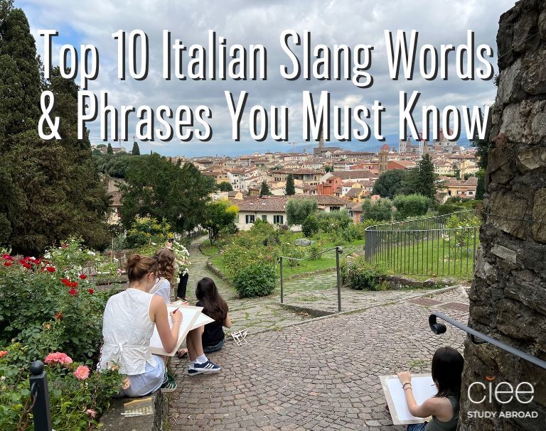 italian slang words phrases study abroad italy