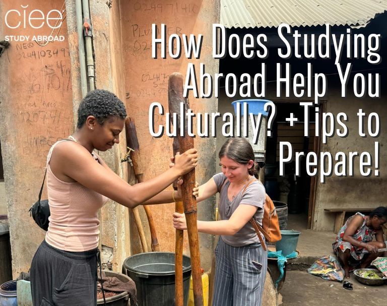 studying abroad help culturally