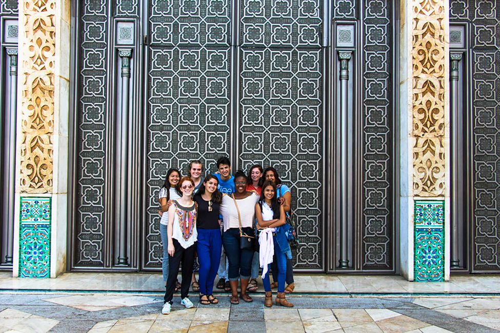 rabat-student-group-mosiac-door