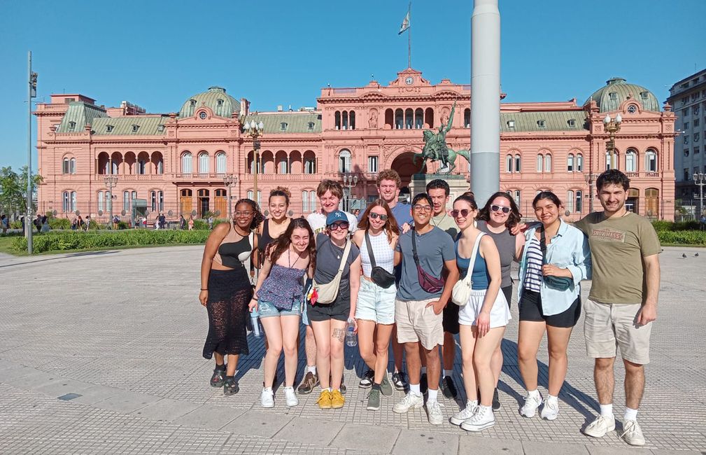 walking tour argentina abroad students