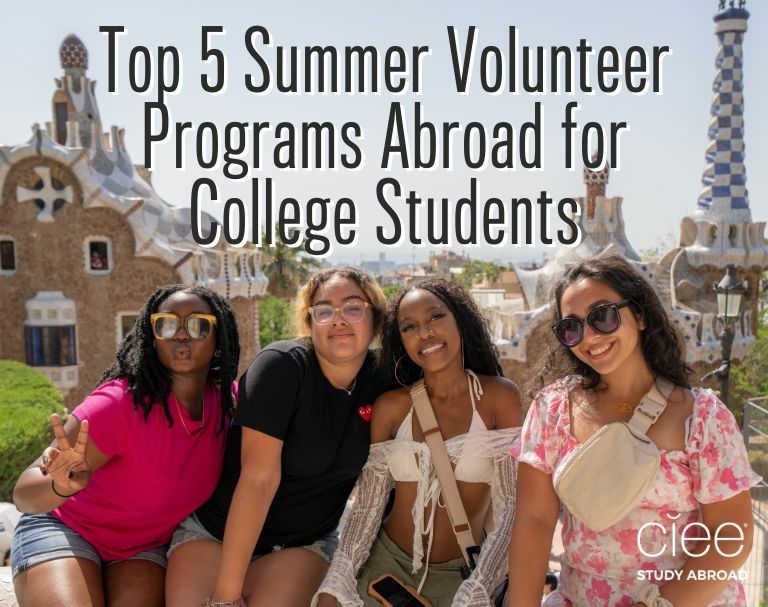 top summer abroad volunteer programs