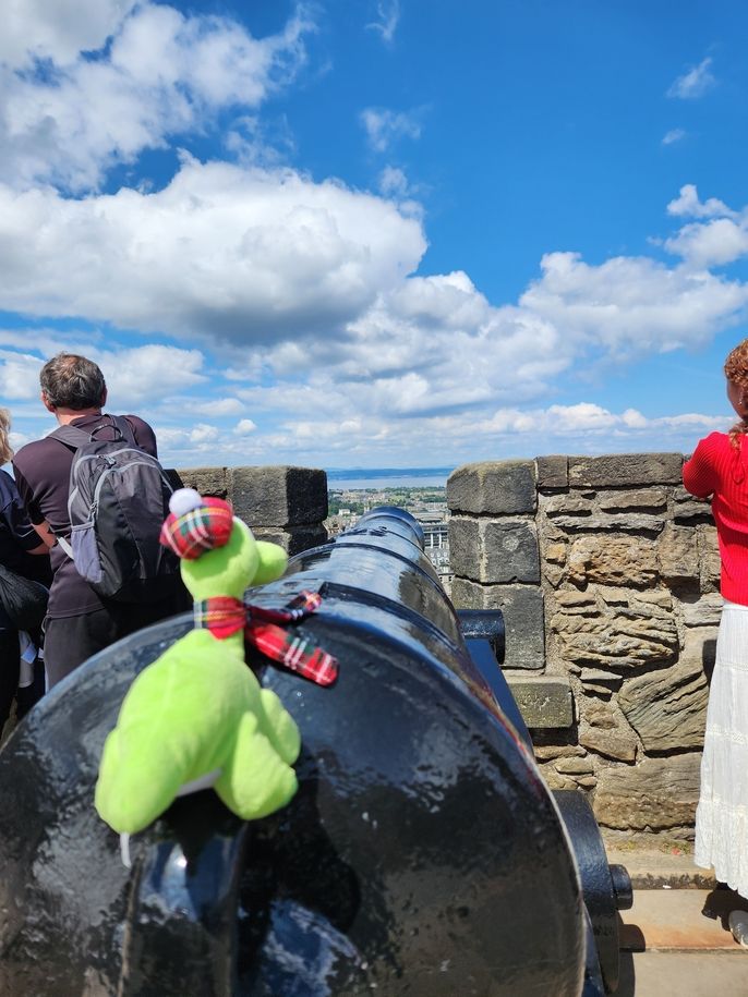 Nessie on a cannon