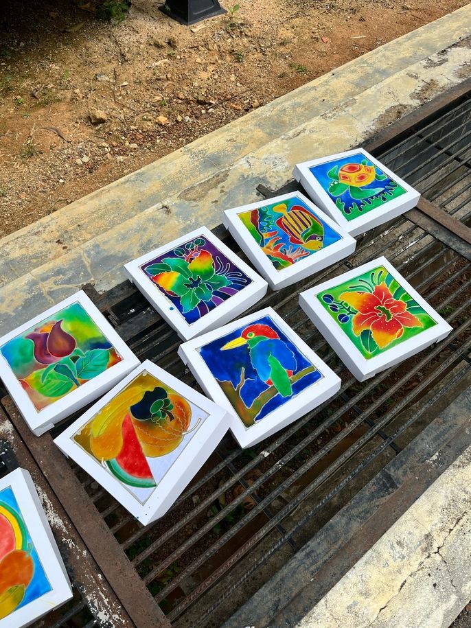 Students paintings