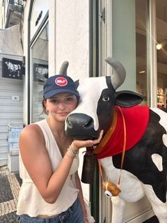 Making Friends with Locals Cow