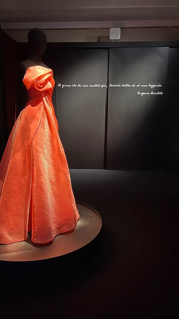 Maria Callas dress
