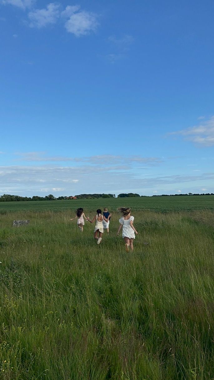 Running through the fields of Samsø