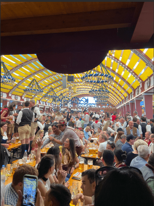 octoberfest tent