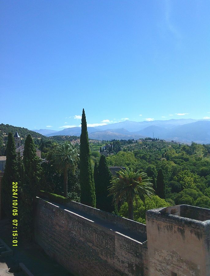 granada spain city overlook