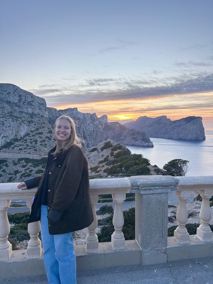 Me at Cap de Formentor in Mallorca