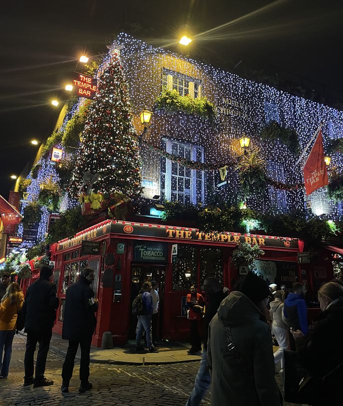 Christmas decorations in Ireland