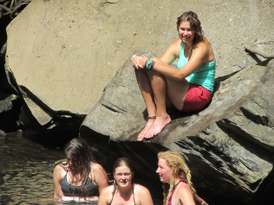 20 lydia and girls at RDLV waterfall