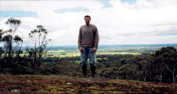 William Stone in the Porongurup Mountain Range, Western Australia