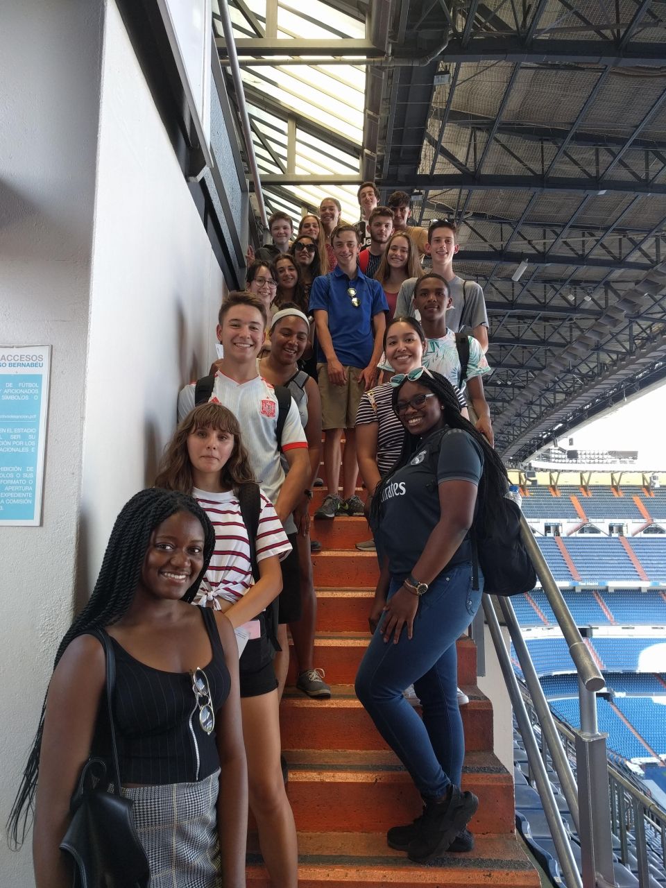 Photo for blog post Scoring at Santiago Bernabéu Stadium!