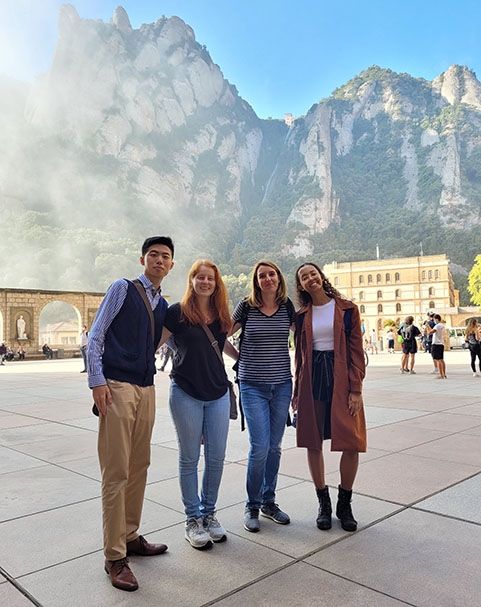 barcelona excursion on study abroad in the fall