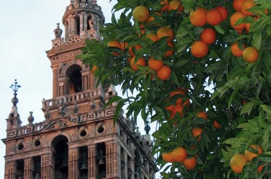 seville famous building tower