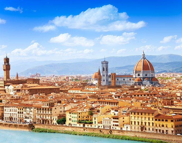 florence italy skyline