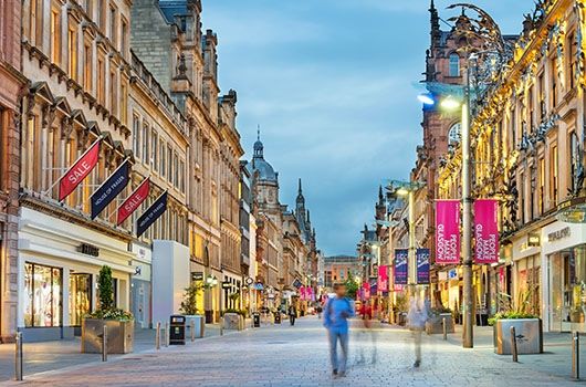 glasgow shopping street