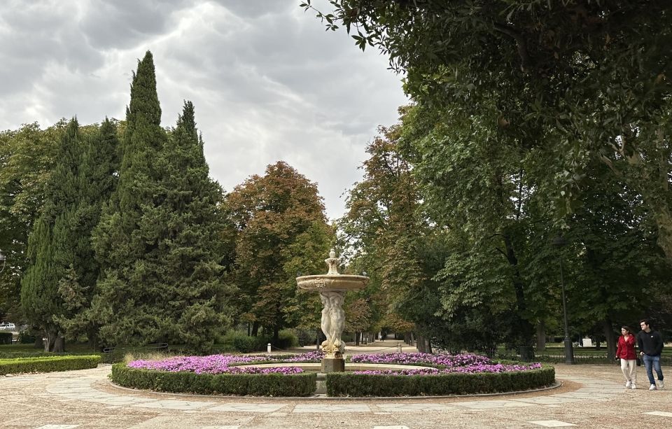 Fountain in Retiro Park 