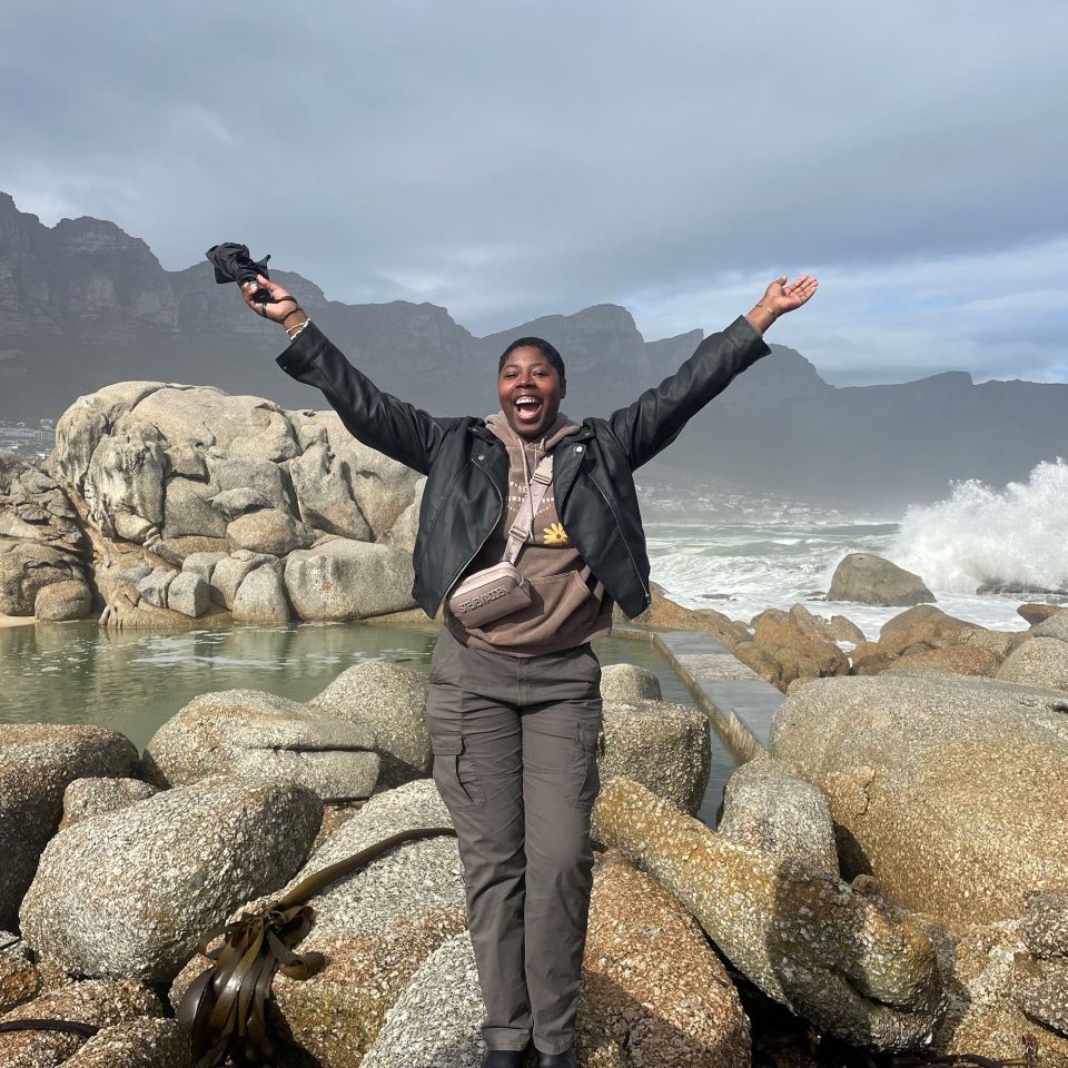 cape town student ocean waves