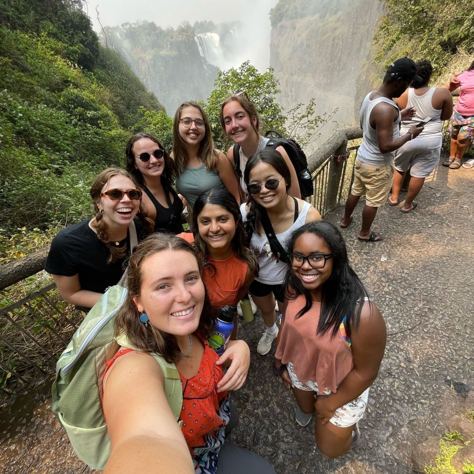 gaborone student waterfall excursion