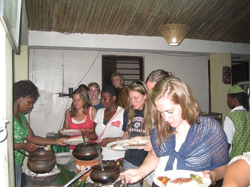 village food ceremony abroad