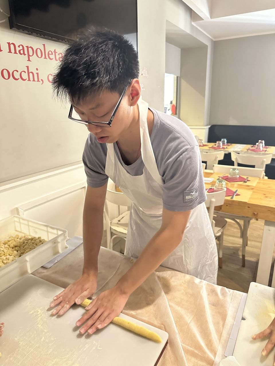 Pasta making class