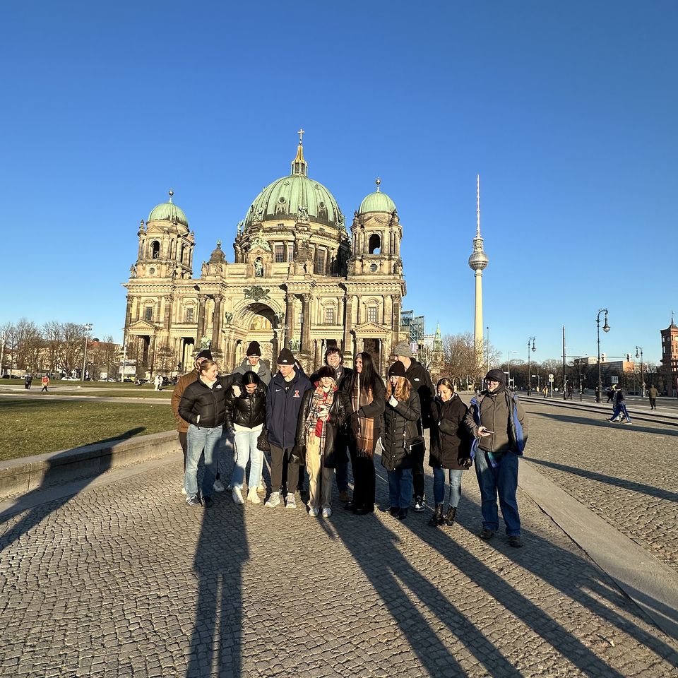 berlin students museum island group