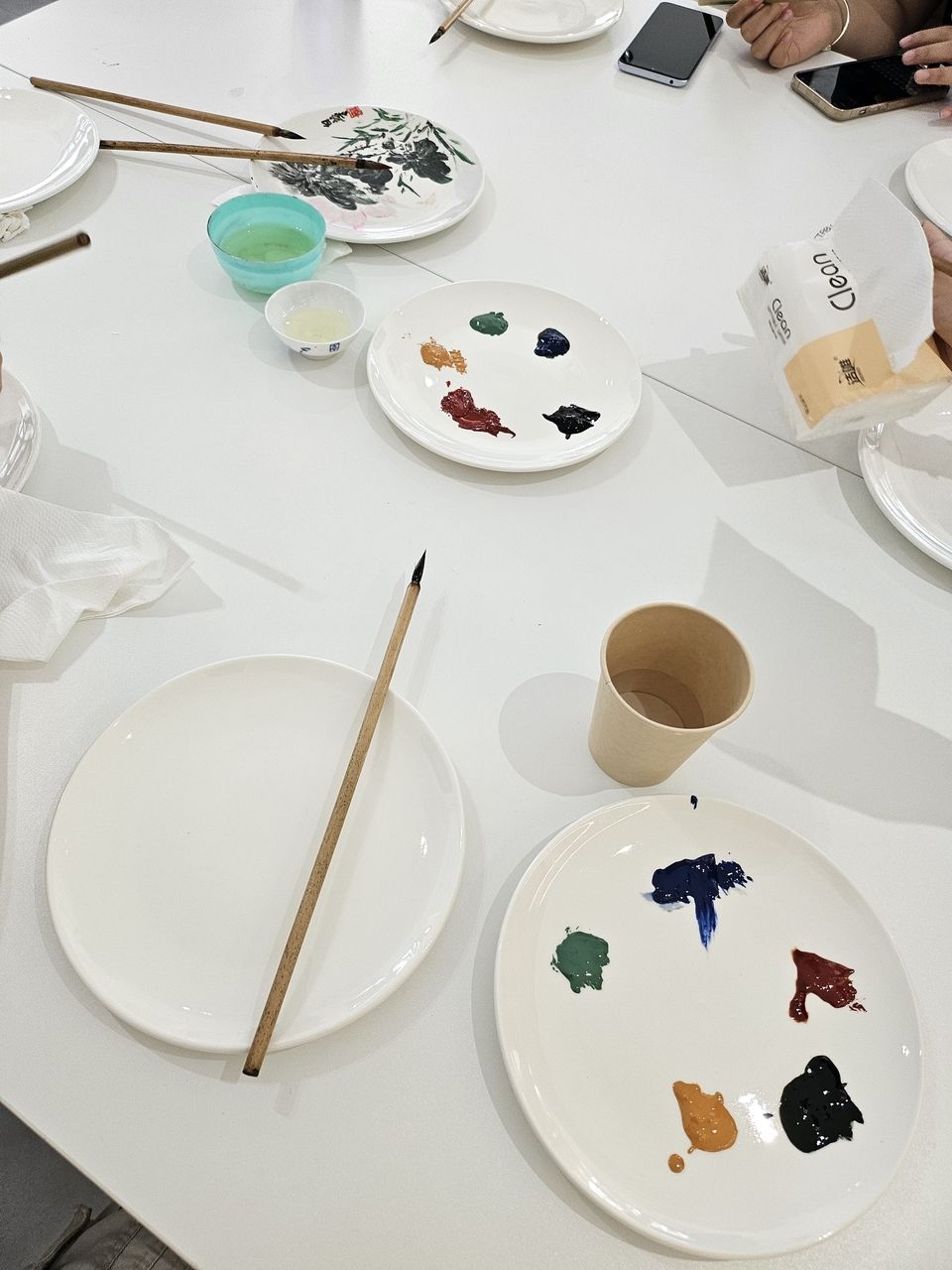 Plate painting