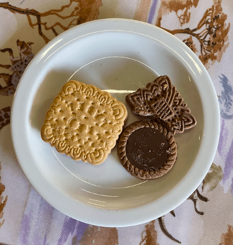 Cookies for snack time/health break.