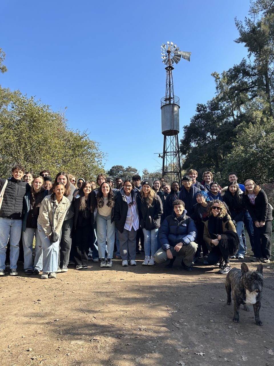 The group at Estancia La Mimosa