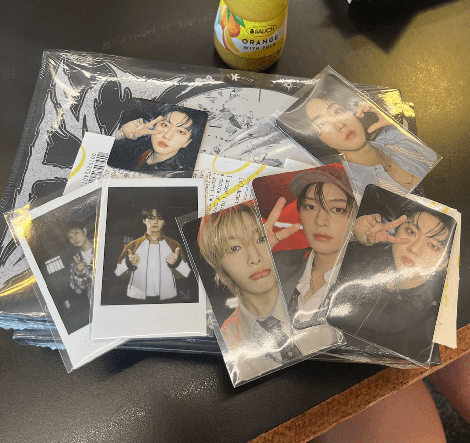 My Stray Kids photocards!